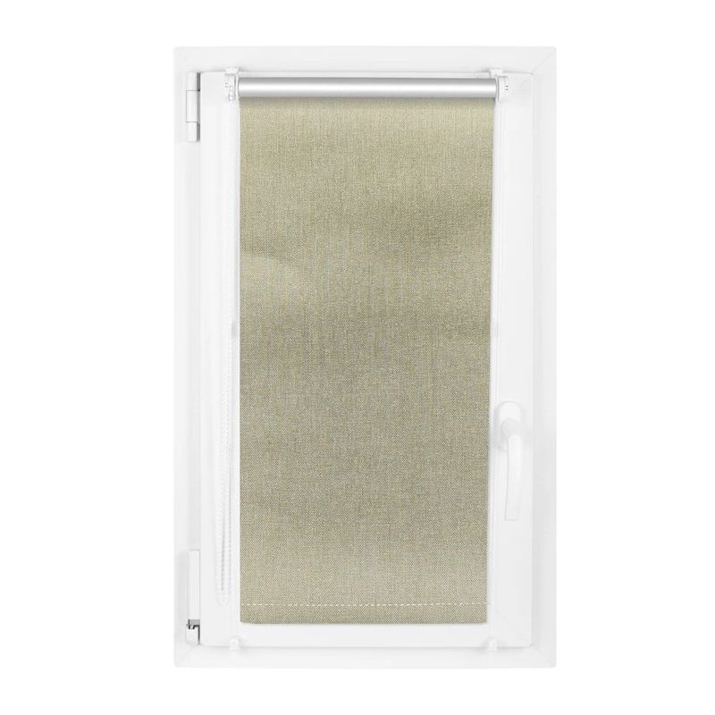 Roller blind mini melange 5 67x150 beige