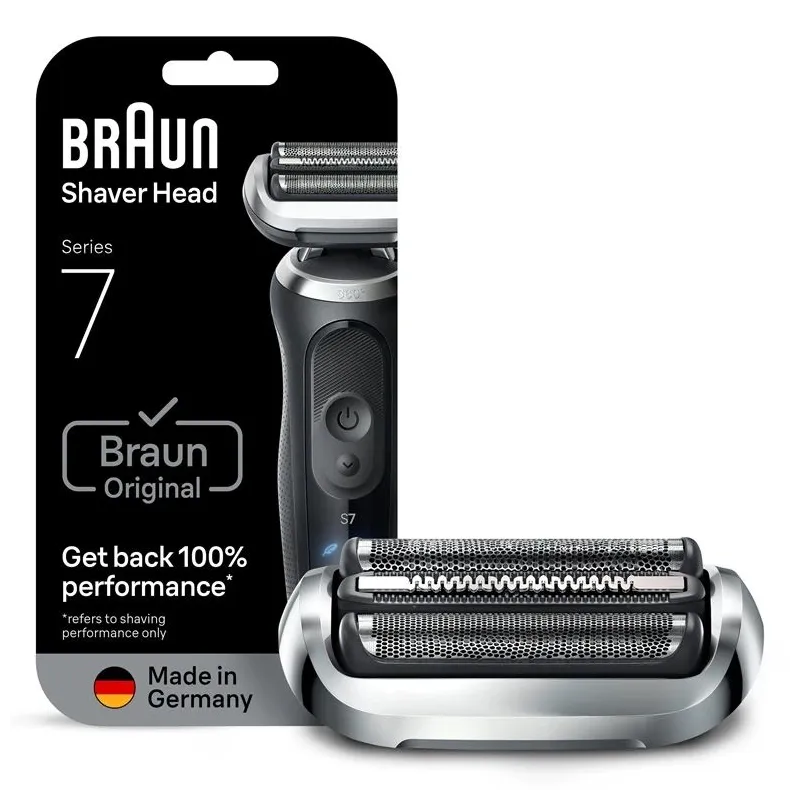 Galviņa skuvekļa 74s sudraba braun