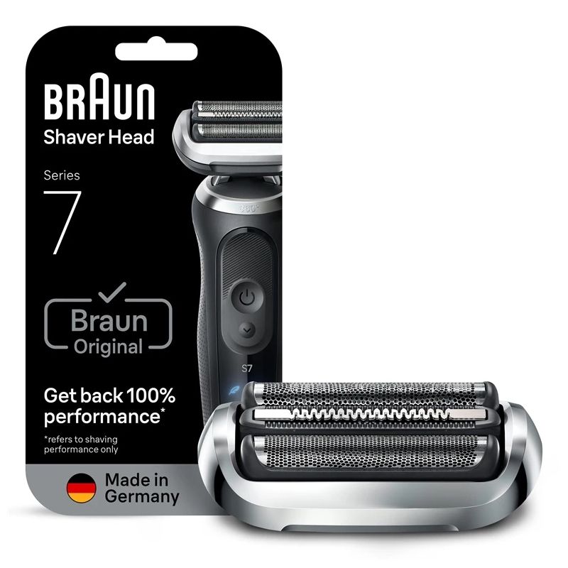 Galviņa skuvekļa 74s sudraba braun