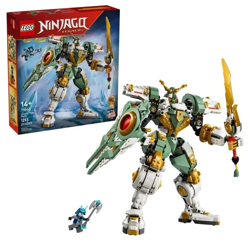 LEGO Ninjago Lloyd mehānisma konstruktors 71860. 1293 gab.
