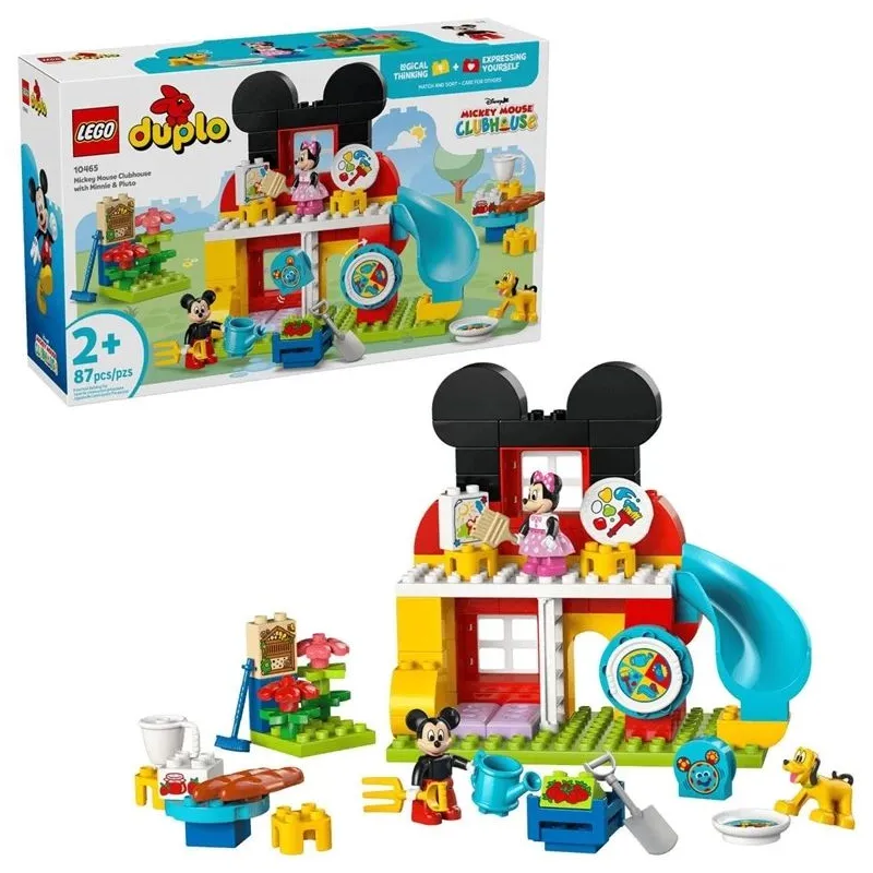 LEGO DUPLO Peles Mikija klubs 10465 konstruktors. 87 gab.