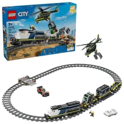 Constr lego police train heist 60508