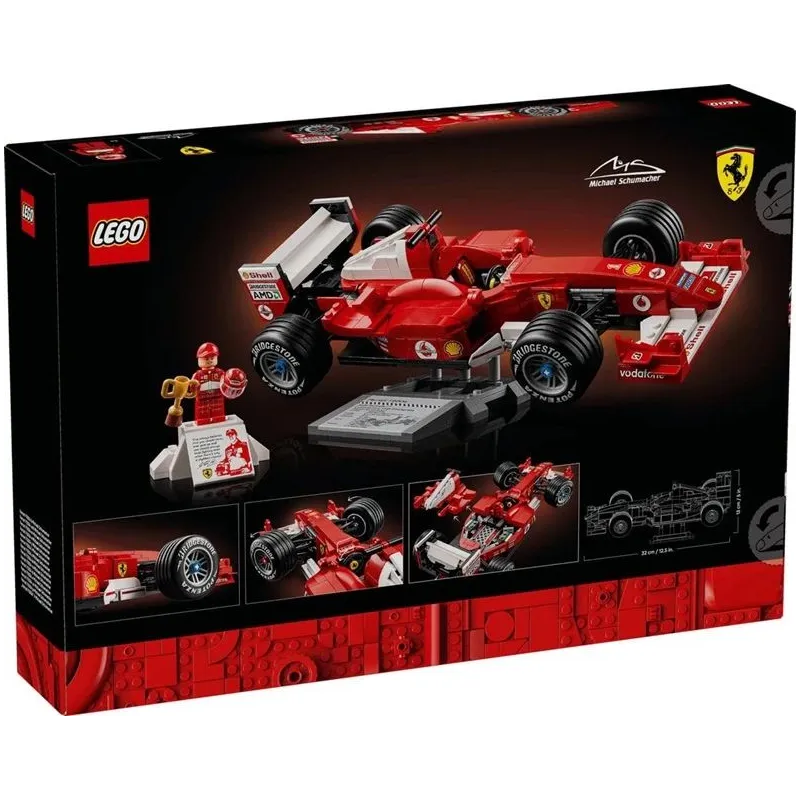 LEGO Icons konstruktors Ferrari F2004 11375. 735 gab.