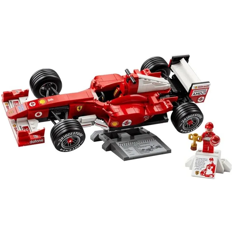 LEGO Icons konstruktors Ferrari F2004 11375. 735 gab.