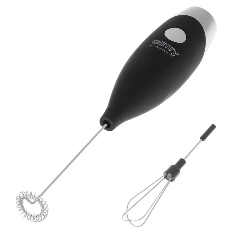 Camry - Milk Frother - CR 4501 - Milk frother - Black-Stainless Steel