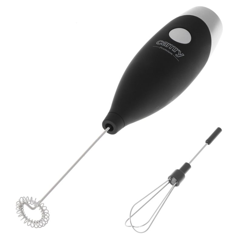 Camry - Milk Frother - CR 4501 - Milk frother - Black-Stainless Steel