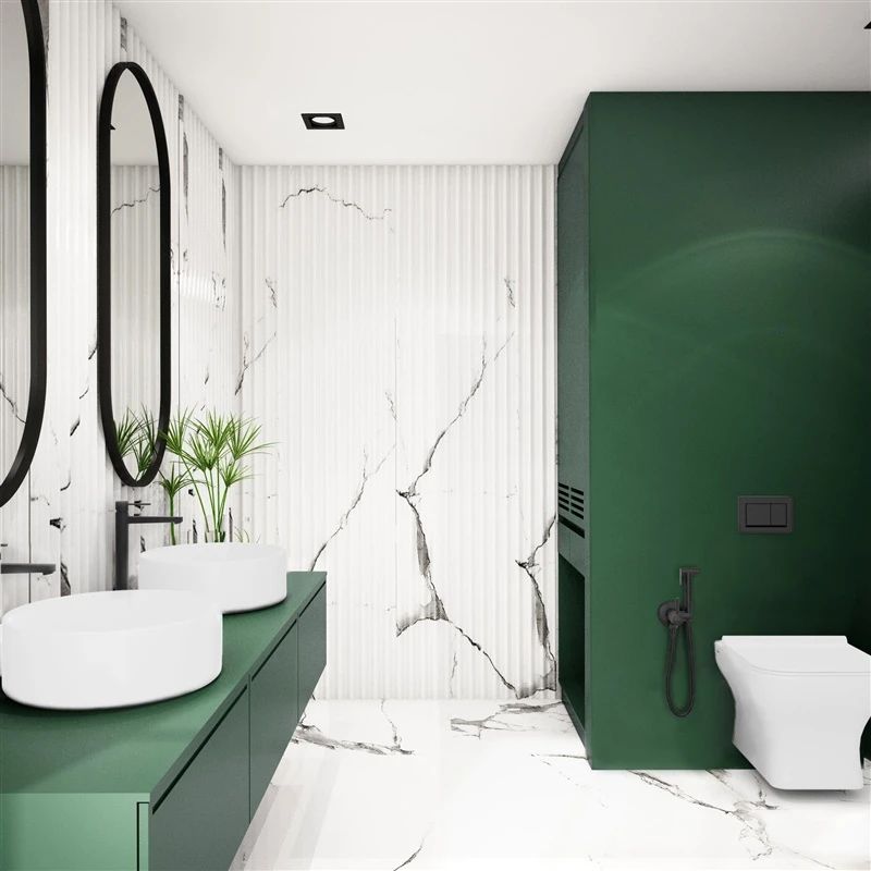 High washbasin mixer glamour black