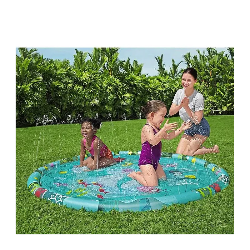 Bestway piepūšamais paklājiņš ar strūklaku Underwater, DIA165 cm