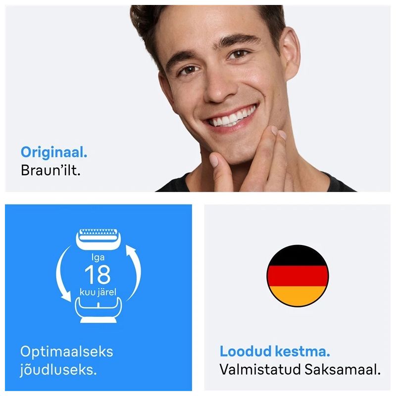 Shaving head 32b black braun