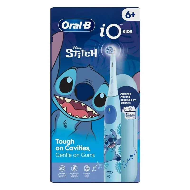 Elektrinis dantų šepetėlis Oral-B IOS2K.1I9.K STITCH. mėlyna