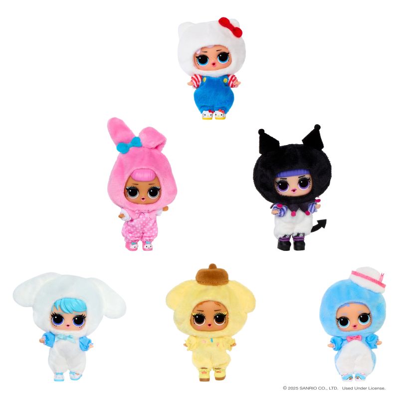 L.O.L. Surprise lellītes Reversible plush