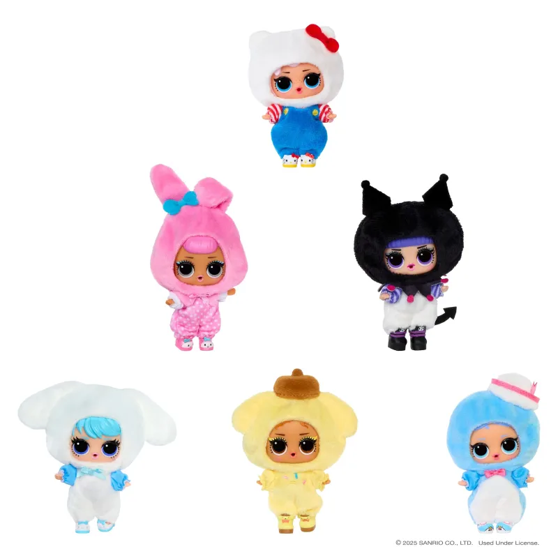 L.O.L. Surprise lellītes Reversible plush