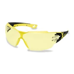 Safety goggles uvexpheos cx2 yellow len