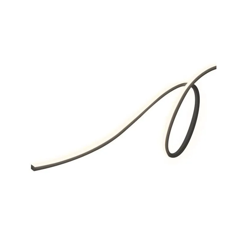 Led loksne akustiska melna 24w 2.6m 13mm