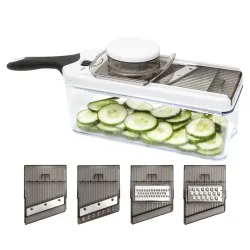 Rīve dārzeņiem un augļiem ar konteineri 1500ml