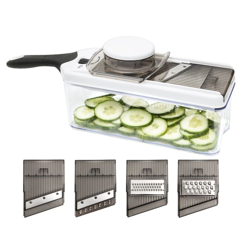 Rīve dārzeņiem un augļiem ar konteineri 1500ml