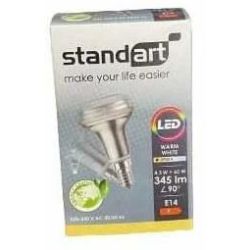 Bulb led r50 4.3w e14 2700k 390lm 36 dim