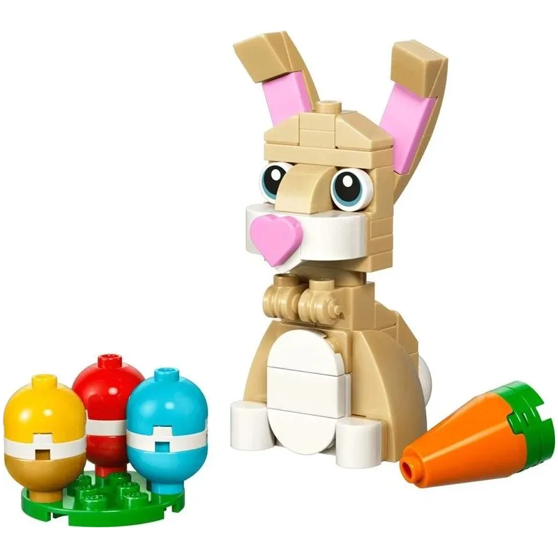 Konstruktors LEGO Bunny 30716. 66 gab.