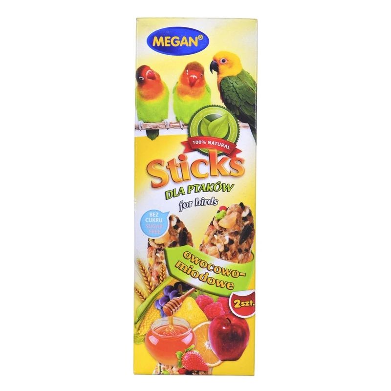 Linnutoit Megan puuviljade ja meega, 2 tk