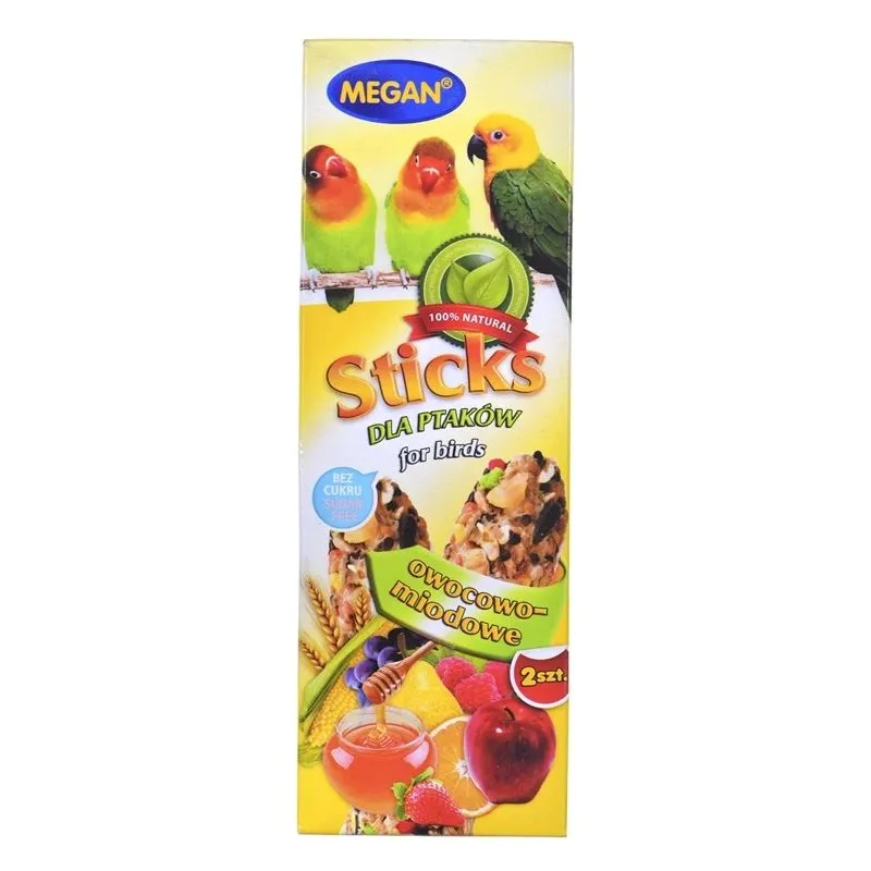 Gardumi putniem Megan ar augļiem un medu, 2 gab