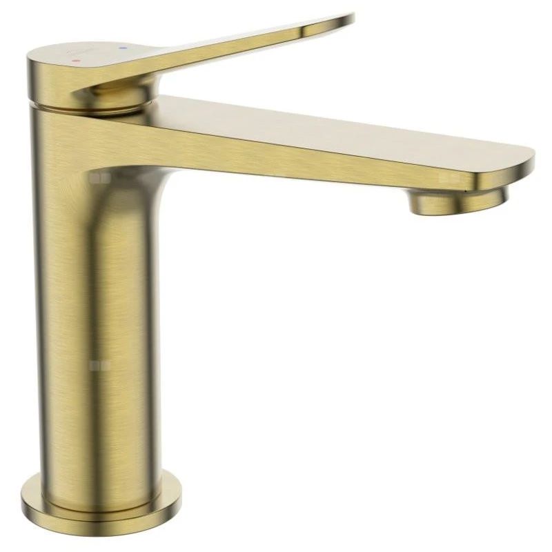 Washbasin mixer nestos brushed gold