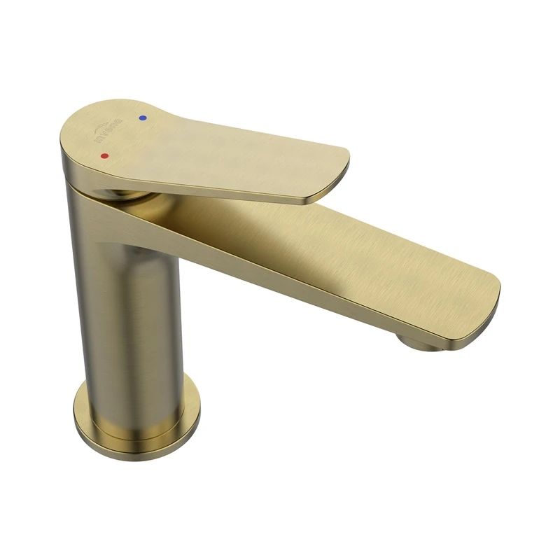 Washbasin mixer nestos brushed gold