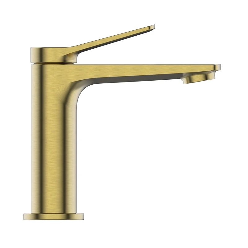 Washbasin mixer nestos brushed gold