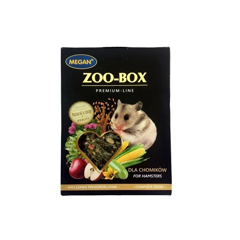 Barība žurkām Megan Zoo-Box Premium Line. 520 gr