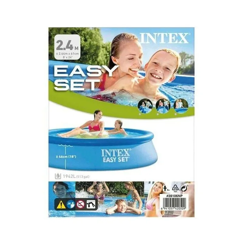 Baseins intexeasy set 244x61cm pvc