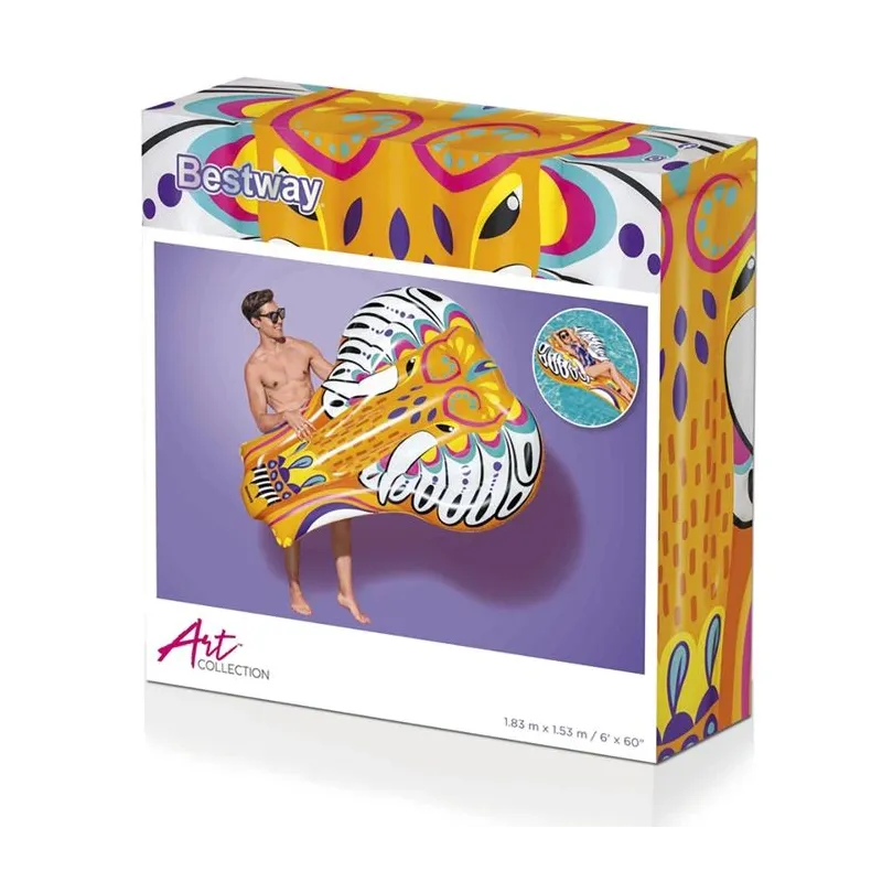 Bestway plaukimo priemonė Flirty Fiesta Elephant 183×153 cm