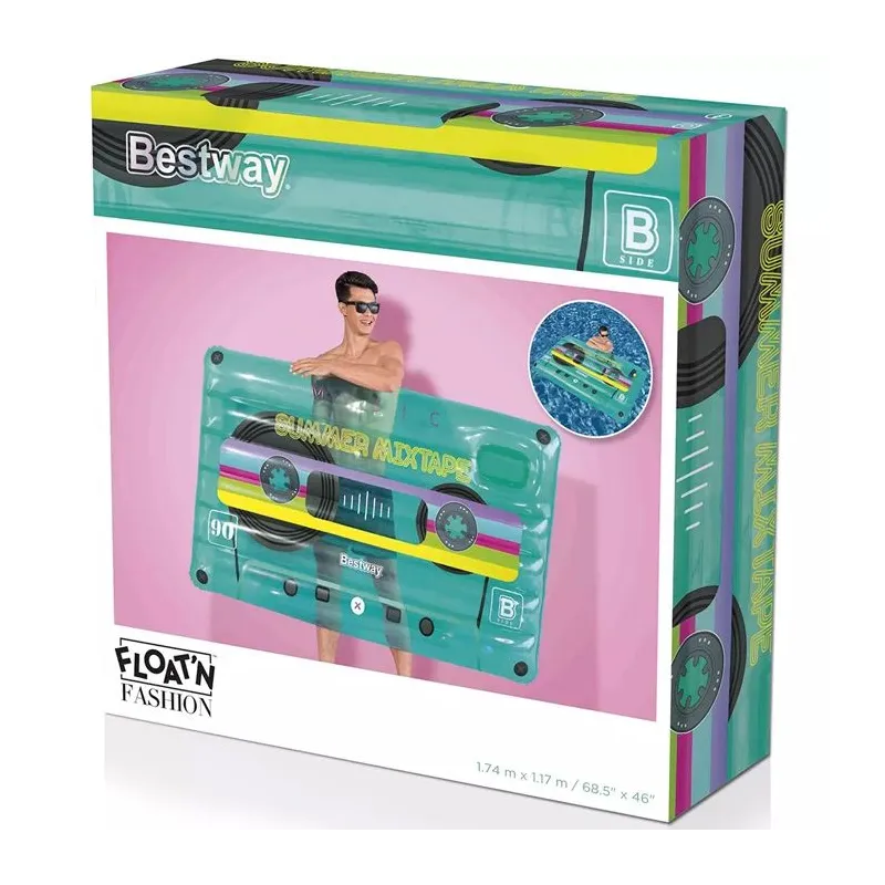 Bestway peldamrīks Retro Beats 174×117 cm