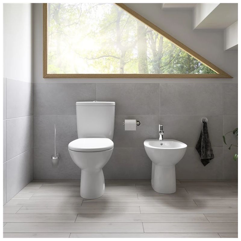 Unitazas pastatom euroline-n koos kaanega bal