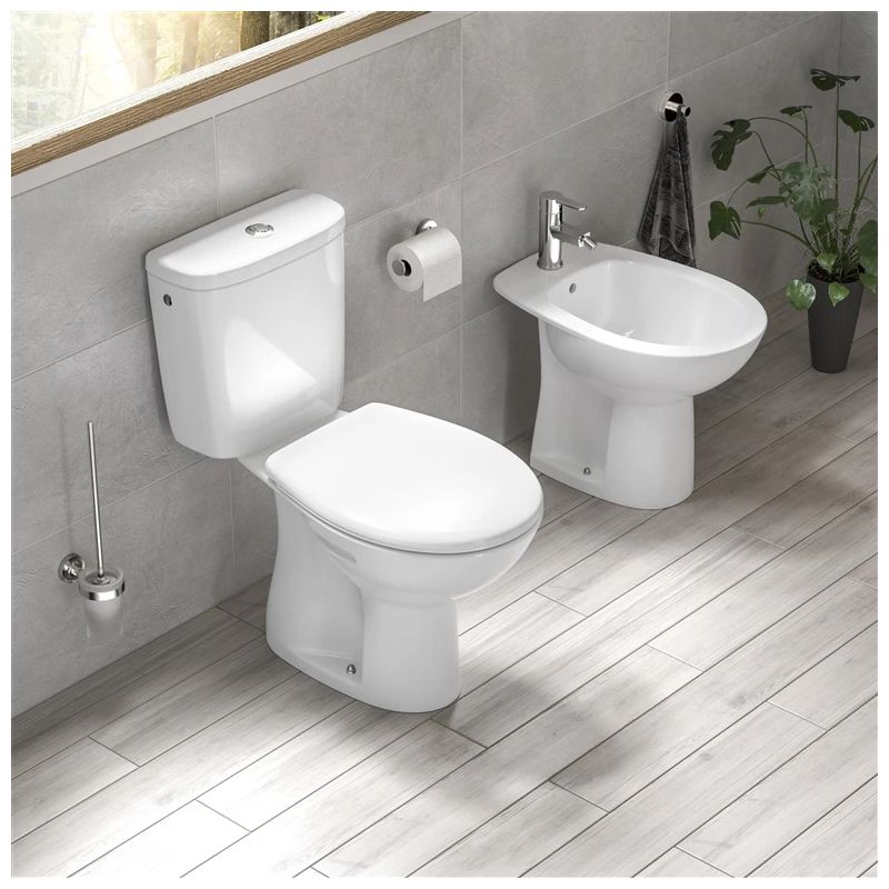 Unitazas pastatom euroline-n koos kaanega bal