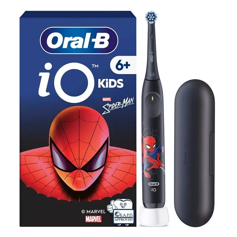 Elektriskā zobu birste Oral-B IOS2K.1H9.K SPIDERMAN. melna