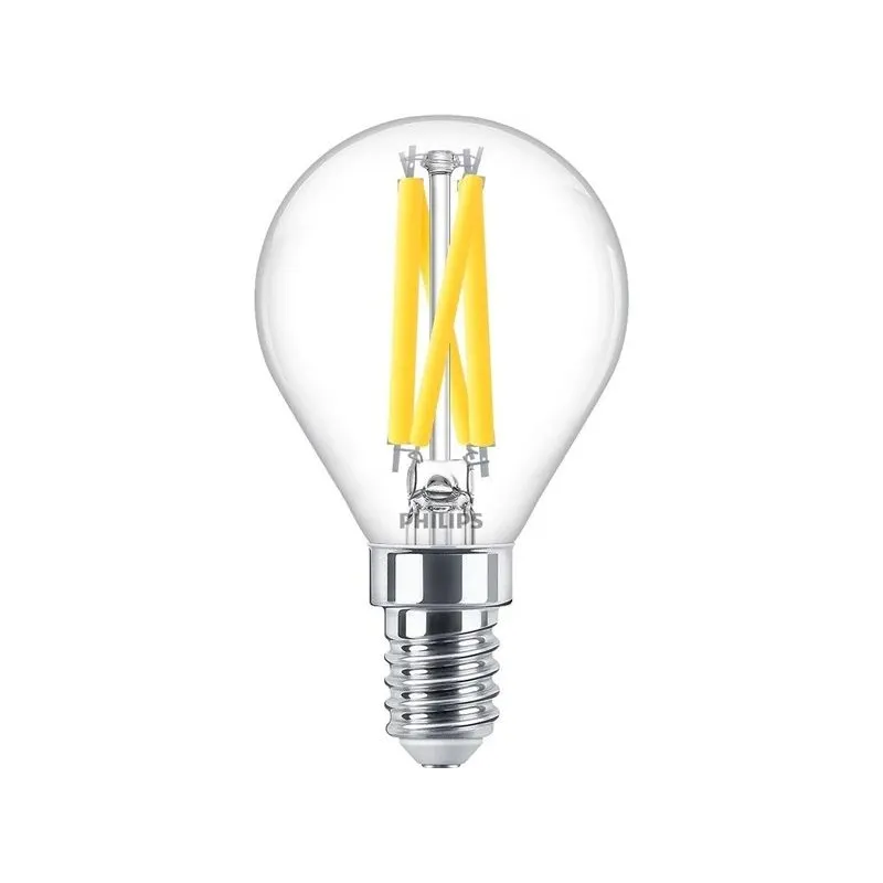Spuldze Philips LED. P45. silti balta. E14. 5.9 W. 806 lm