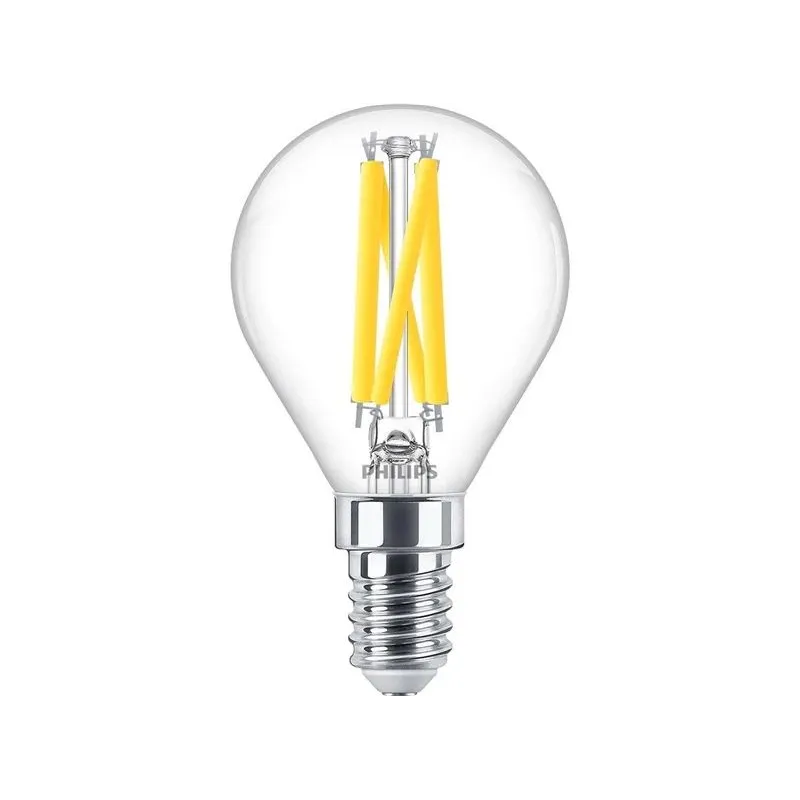 Spuldze Philips LED. P45. silti balta. E14. 5.9 W. 806 lm