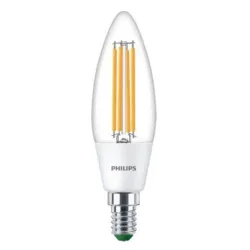 Bulb led e14 b35 2.3w 3000k 485lm fil