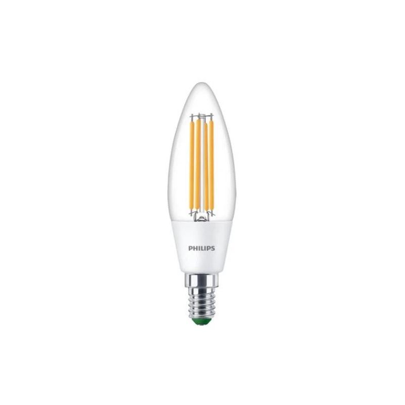 Bulb led e14 b35 2.3w 3000k 485lm fil