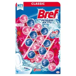 Valik-gaiviklis wc bref pa flowers 4x50g