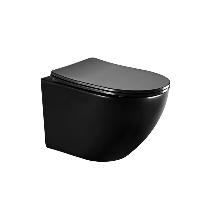 Discounted item - Wall-hung toilet Domoletti ME525-MB, black