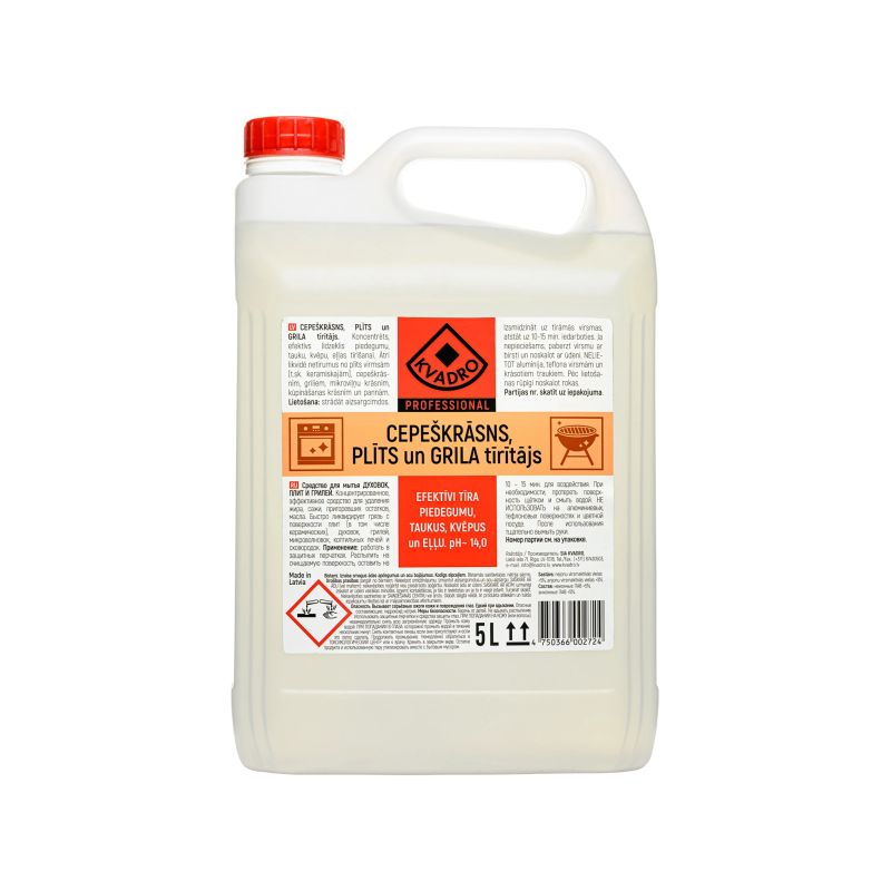 CEPEŠKRĀSNS, PLĪTS UN GRILA tīrītājs, 5L