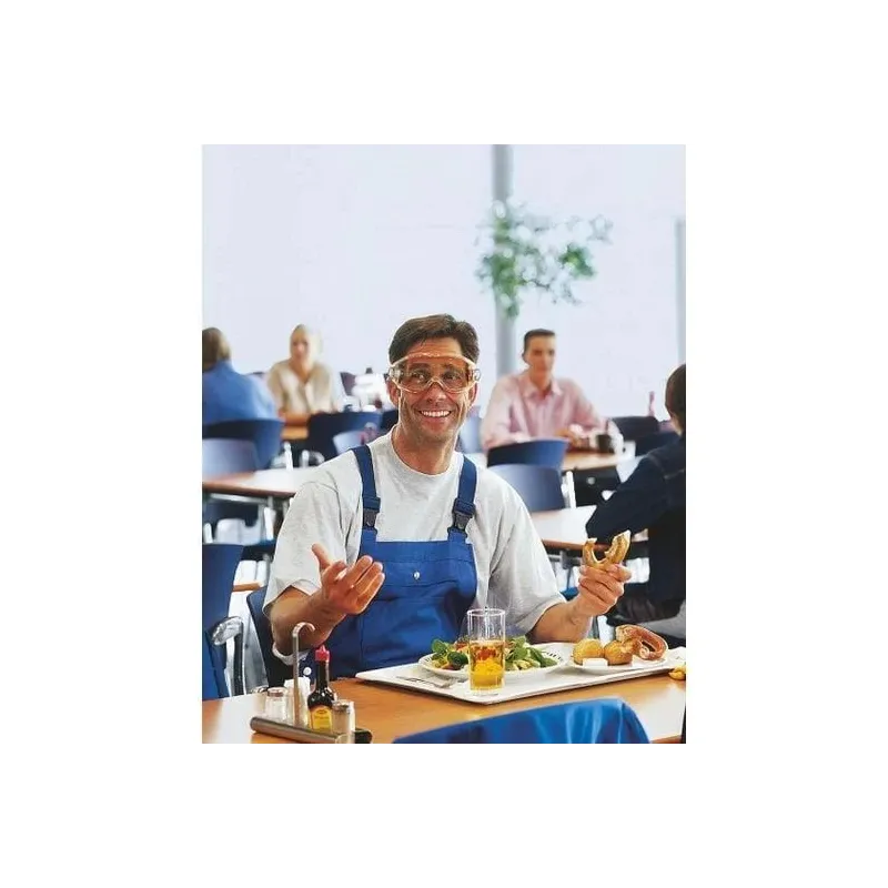 Aizsargbrilles Uvex Ultrasonic. oranža krās.