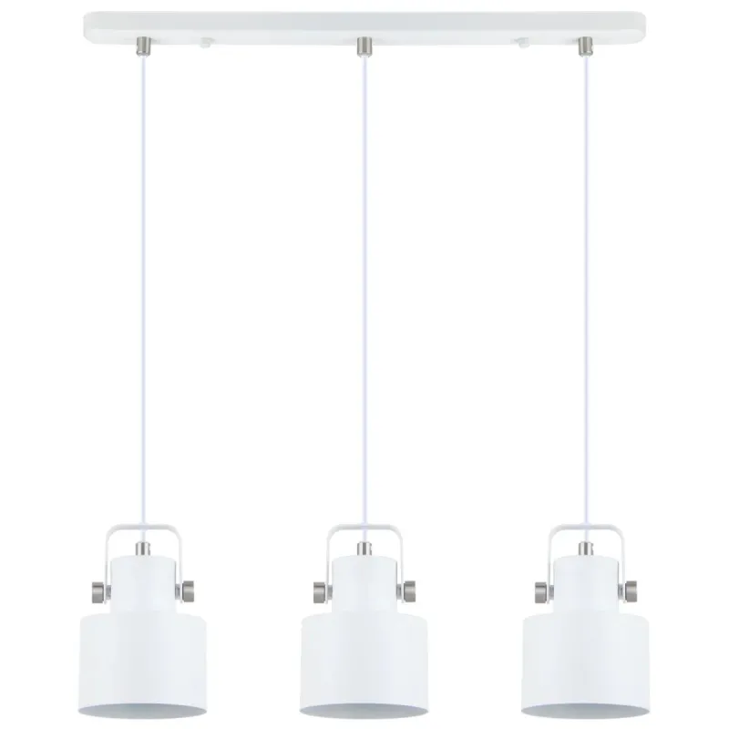 Griestu lampa, 3xE27, Max 40W, 220-240V, Balta