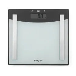 Salter 9137 SVWH3REU16 Silver White Glass Analyser Scale