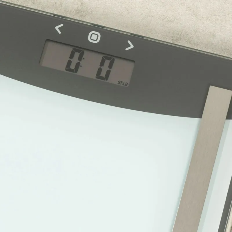 Salter 9137 SVWH3REU16 Silver White Glass Analyser Scale