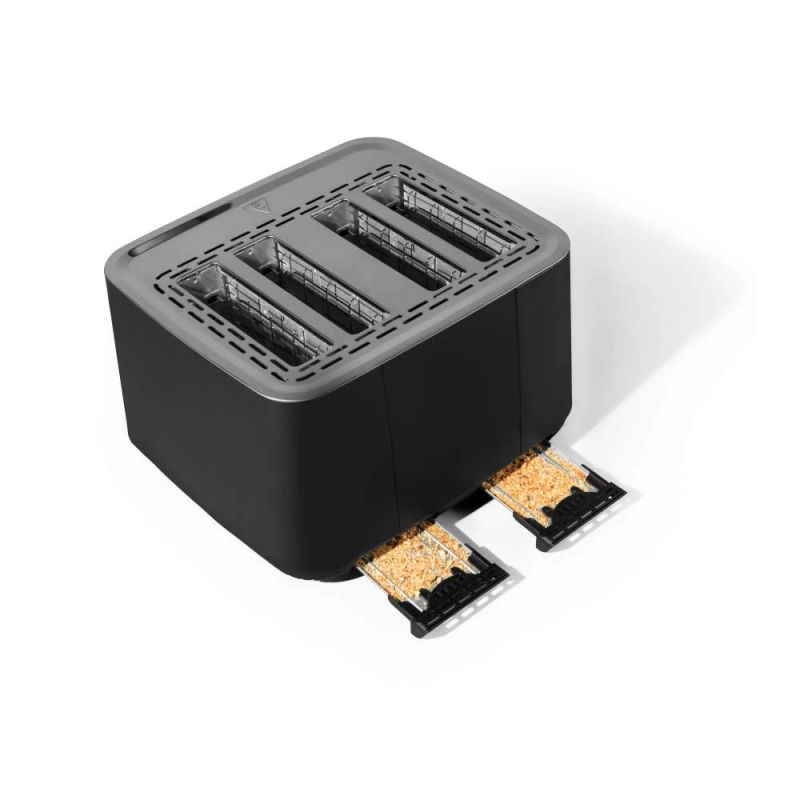 Salter EK5565MBLKFVDE Kuro 4-Slice Toaster