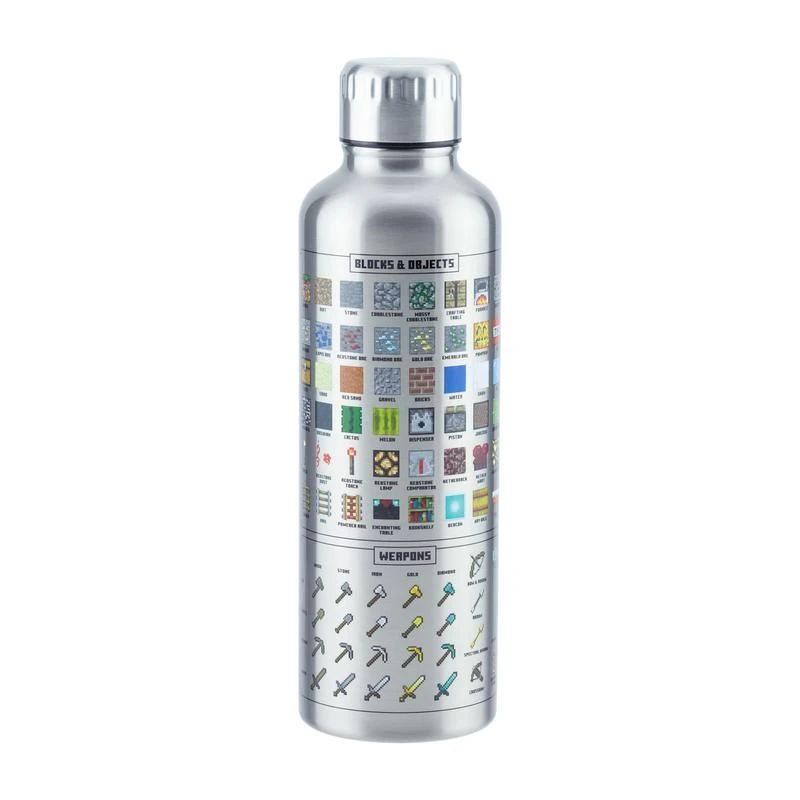 Paladone Minecraft Metal Water Bottle