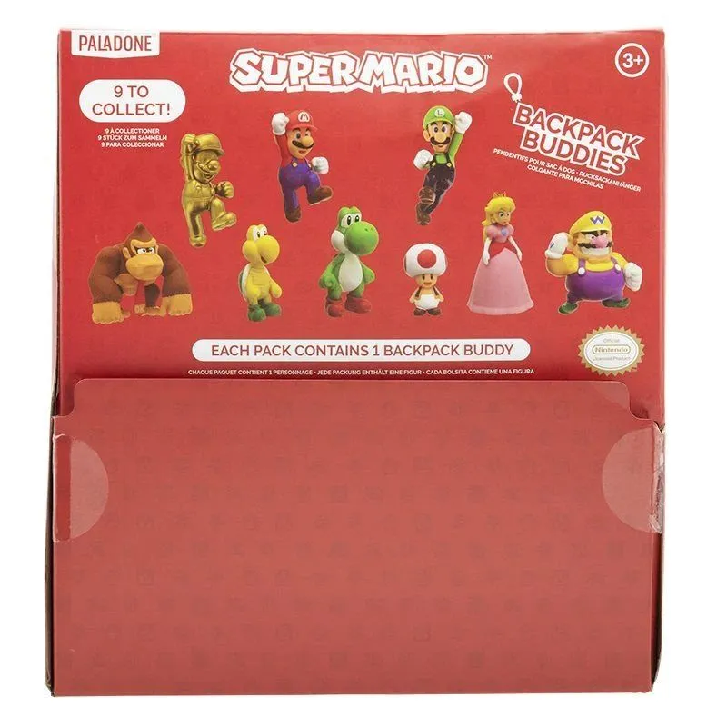 Paladone Super Mario Backpack Buddies CDU Of 24 pcs