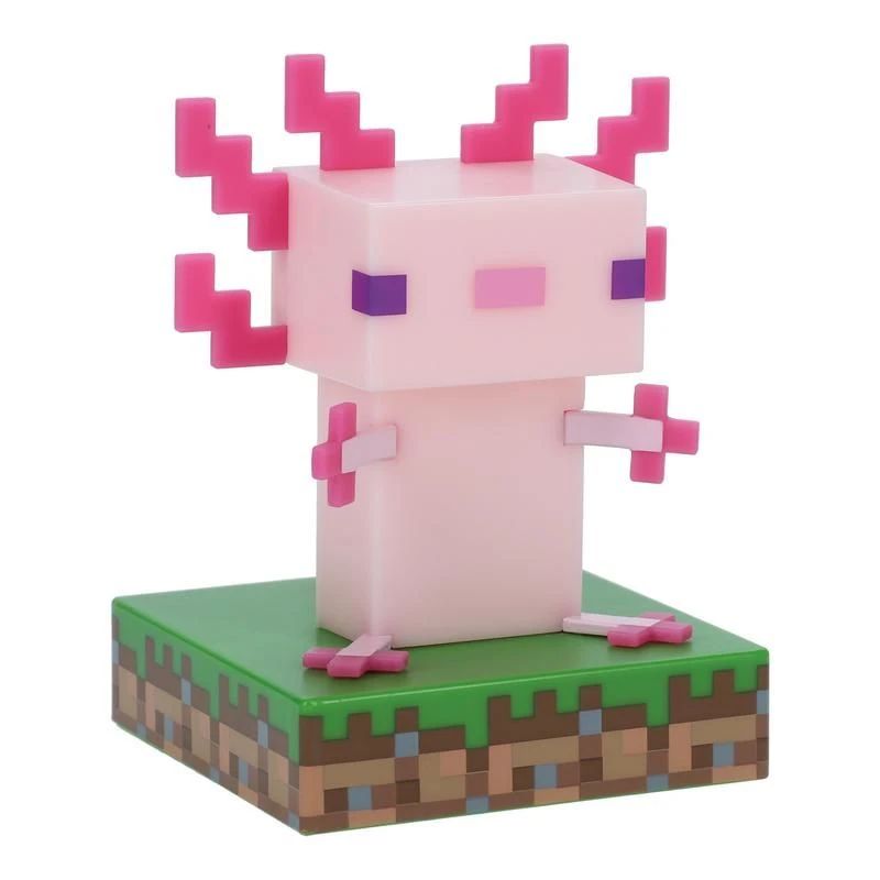 Paladone Minecraft Axolotl Icon Light