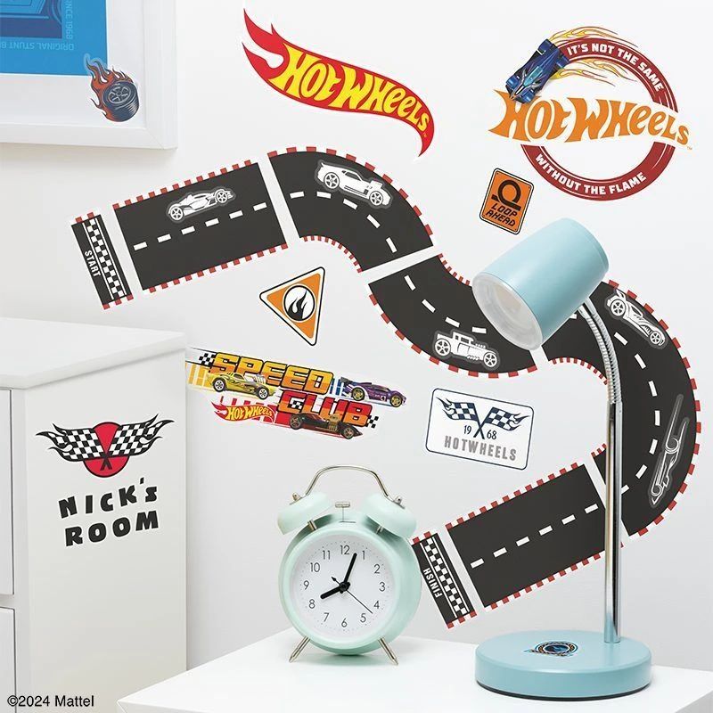 Paladone Hot Wheels Personalisation Wall Decals